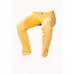 Pánské kalhoty žluté