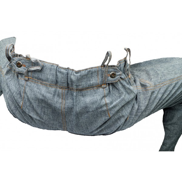 Dámské kraťasy jeans béžové 3