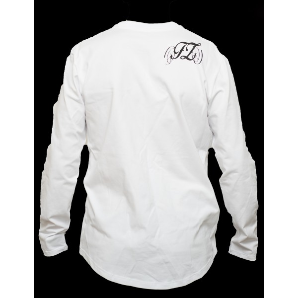 Pánské triko s dlouhým rukávem bílé NOVÉ 2025 Pánské triko s dlouhým rukávem bílé NOVÉ 2025