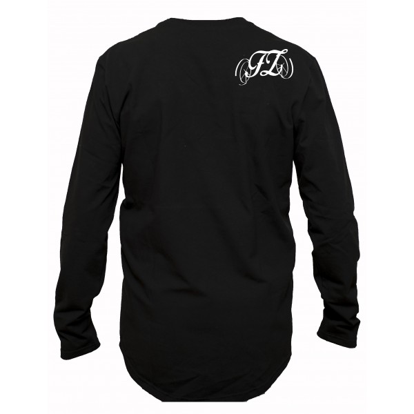 Pánské triko s dlouhým rukávem černé NOVÉ 2025